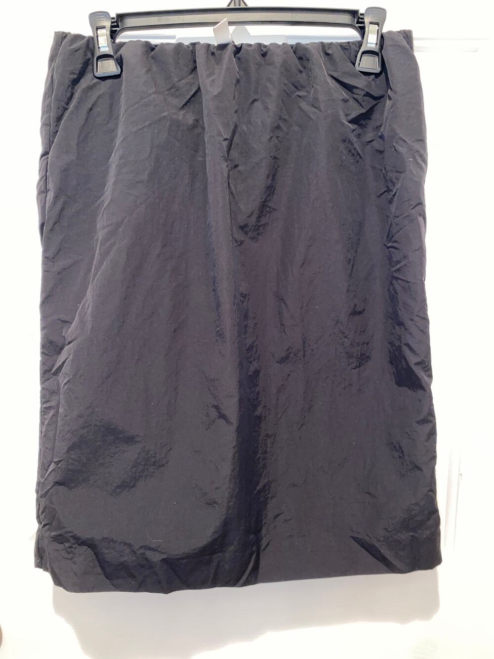 COS Skirt Pull On Elastic Waist Black Knee Length Size 4